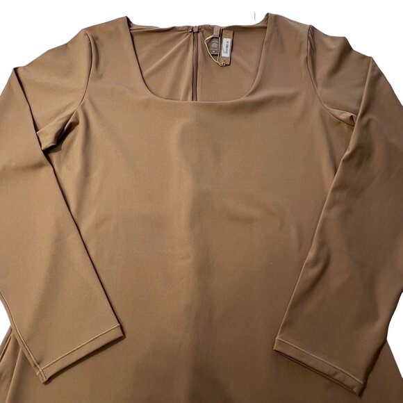 SKIMS All-In-One Scoop Neck Long Sleeve Onsie Jumpsuit Sienna 3X - Picture 6 of 14